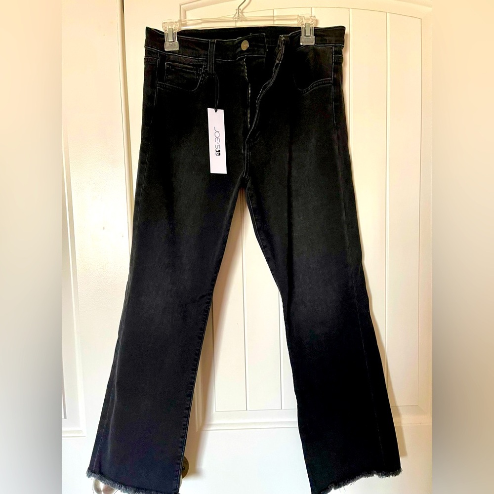 Joe's Jeans Black Straight Leg Denim